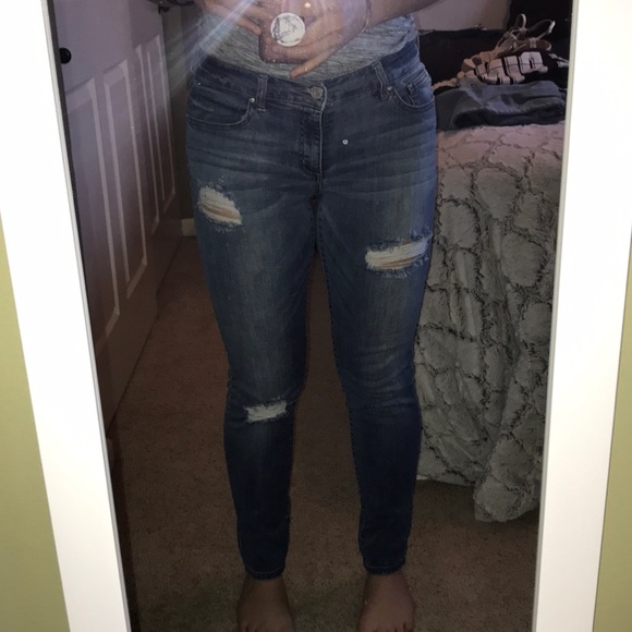 Light Wash Charlotte Russe Jeans - Picture 2 of 4